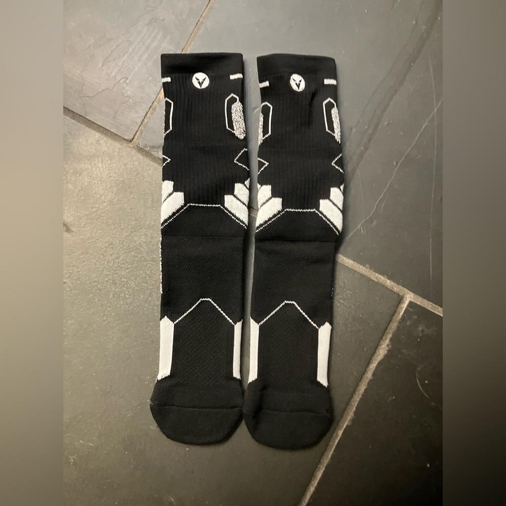 Men’s New Black Sport Socks Anti Slip Size Regular
